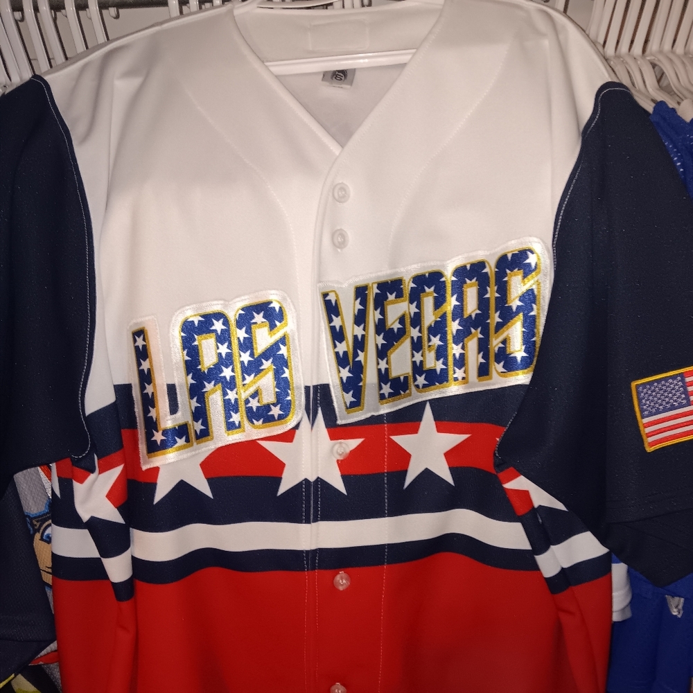 Las Vegas 51s Graham 4th Of July Jersey